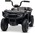 Licencovaná elektrická štvorkolka Arctic Cat 12V so zadným pohonom, čierna, LED svetlá, Lí