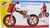 Woody Motorradwippe, rot