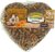 Pochúťka Nature Land BRUNCH XL srdiečko s lístkami Displej 90g 14ks