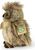 Plyšový výr virgínsky 18 cm ECO-FRIENDLY