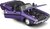 Maisto - 1970 Dodge Challenger R/T Convertible, metal fialový, 1:24