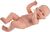 Llorens 84301 NEW BORN CHLAPČEK - realistické bábätko s celovinylovým telom - 43 cm