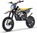 Motocross a benzina per bambini Beneo Motors Cross TRX giallo - 60cm3