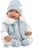 Llorens 84485 NEW BORN - realistická bábika bábätko so zvukmi a mäkkým látkovým telom - 44
