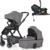PETITE&amp;MARS Kombinált babakocsi ICON 2in1 Dove Grey LITE AIR + Core Pro i-Size Black Grey + B