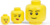 LEGO® úložná hlava (mini) - dievča