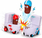 RC WC-harcok hanggal, 2 db, 2,4 GHz, 12 cm | Poo Fighters
