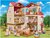 Sylvanian Families Poschodový dom s červenou strechou a svetlami