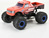 Pro-Line karosérie 1:18 Brunt červená: Losi Mini LMT
