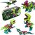 CLIXO Dino Adventure - jeu de construction magnétique 36 pièces
