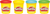 HASBRO - Play-Doh 4er-Pack Becher 4 x 85g