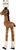 Giocattolo Dog Fantasy Jumbo giraffa sonagliante e frusciante 87cm