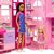Mattel Barbie Hétvégi babaház, készlet babával