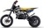 Motocross a benzina per bambini Beneo Motors Cross TRX giallo - 60cm3