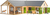 Kids Globe Farming Pferdestall aus Holz 68x77x27cm 1:24 in Schachtel