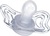 CHICCO Cumlík Physio Light silikónový nočný 16-36m, 2ks