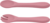 PETITE&amp;MARS Príbor silikónový TAKE&amp;MATCH Dusty Rose 6m+
