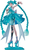 Bandai figura Hatsune Miku Banpresto Evolve Clearluxe-Emeraldgem