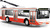 Trolejbus, ktorý hlási zastávky česky, 28 cm