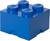 LEGO® úložný box 4 - modrá 250 x 250 x 180 mm