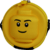 LEGO minifigures Heads - kulatá 3D crossbody taška