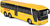 Kovový autobus RegioJet 15 cm