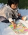 Drevené Puzzle/vkladačka dosková, farma