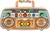 2Kids Toys Activity board Radio FM din lemn