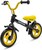 Detský balančný bicykel s brzdou Baby Mix Traveller čierny