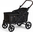FIKAGO Kinderwagen Kross Schwarz