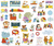 Janod Stickers Samolepky Škôlka 200 ks od 3 rokov