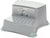 Dvojstupienok k WC/umývadlu "Racer", Grey/Mint