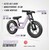 BERG Biky Cross Purple Handbrake