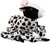 Giocattolo Dog Fantasy Jumbo mucca squeaker e fruscio 90cm