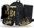 BAAGL SET 5 Skate Gold: Rucksack, Federmäppchen, Beutel, Gürteltasche, Laptop-Hülle