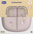 CHICCO Podijeljeni tanjur pink 12m+