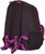 PIXIE CREW rucsac de timp liber negru cu puncte fucsia
