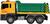 Camion in plastica 25cm a frizione a batteria con luce e suono 31x19cm