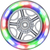 Globber Svietiace kolesá 121mm SET (Red, Green, &amp; Blue)