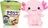 KAWAII NOODLE POTS Axolotl Plüschspielzeug 17cm