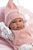 Llorens 63504 NEW BORN DIEVČATKO - realistická bábika bábätko s celovinylovým telom - 35 c