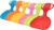 Detský sánkovací klzák lopata Baby Mix COMFORT LINE M rúžový