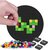 PIXIE CREW Mosaikplatte schwarzer Kreis