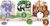 KukiKuk 80056 - Velké puzzle loto Výlet do ZOO