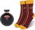 MAD BEAUTY Set koupelový vláček Harry Potter Cedrové dřevo a limetka 300 ml+1 pár ponožek