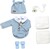 Guca 10031-438 abbigliamento per bambola bebè taglia 38 cm con accessori