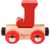 Bigjigs Rail Vagónik drevenej vláčikodráhy - Písmeno J