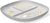 CHICCO Podijeljeni tanjur grey 12m+