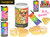 Rainbow High kúpeľové voňajúce bomby 10ks v tube 4druhy 12ks v DBX