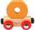 Bigjigs Rail Wagon hölzerne Eisenbahnschienen – Buchstabe O